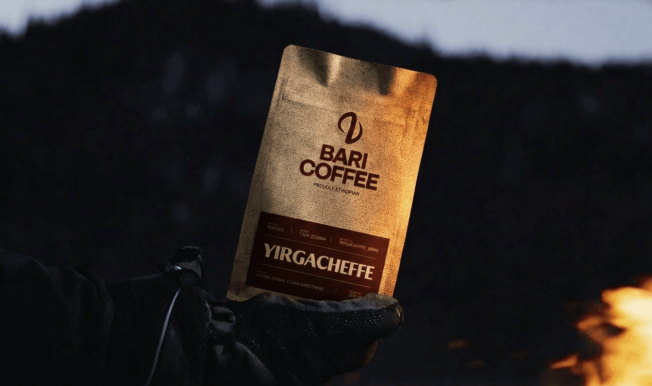 Ethiopian coffee highlands